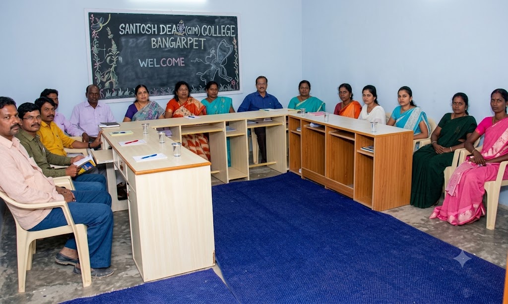 Faculty discussion meeting