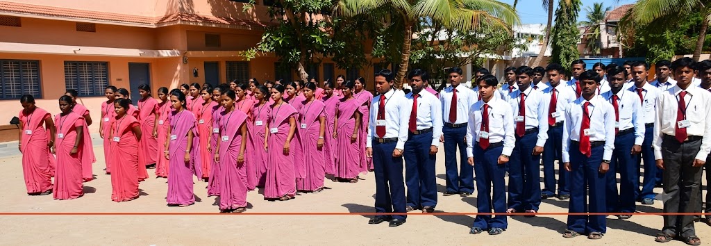 Students walking together on campus at Santosh Group of Institutions